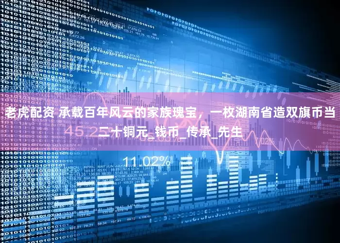 老虎配资 承载百年风云的家族瑰宝，一枚湖南省造双旗币当二十铜元_钱币_传承_先生
