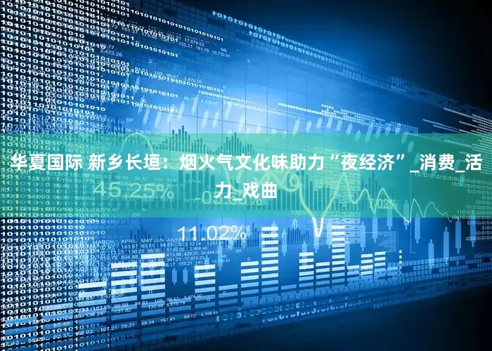 华夏国际 新乡长垣：烟火气文化味助力“夜经济”_消费_活力_戏曲