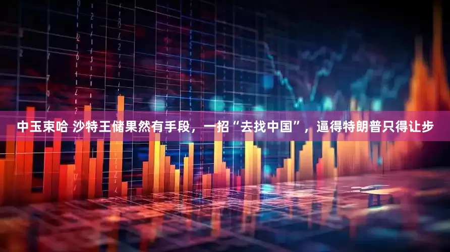 中玉束哈 沙特王储果然有手段，一招“去找中国”，逼得特朗普只得让步